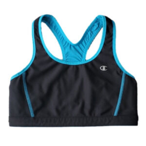 ⭐️2/ $30⭐️ Champion Reversible Blue  Black Raceback Sport Bra Size Small